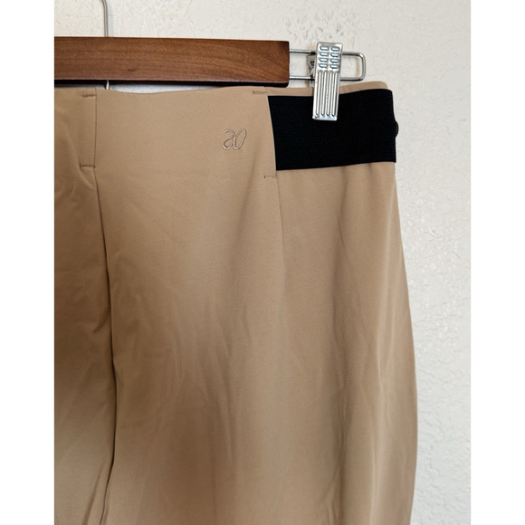 ADay Pants Medium Turn it Up Pull On BAL-LTE-89MD Beige Latte Classic Minimalist - Picture 8 of 9